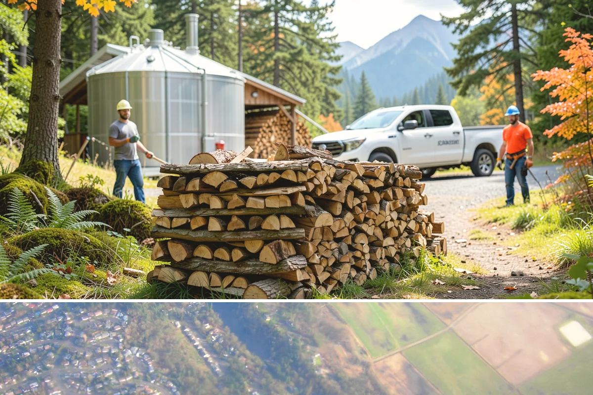 Campfire Wood in Algona, King County, WA - Buy campfire wood ahead of the camping season so it is dry and ready for summer trips.