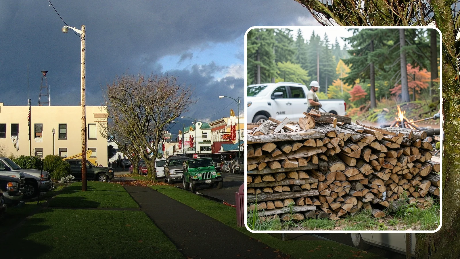 Campfire Wood in Arlington, Snohomish County, WA - Firewood cut and split for easy-lighting, sociable campfires at sites across the region.