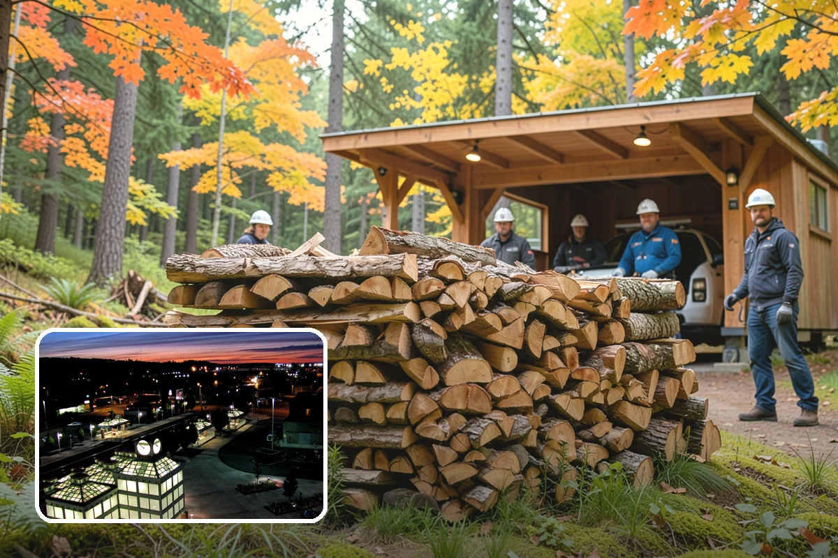 Campfire Wood in Auburn, King County, WA - Cut and split for easy lighting