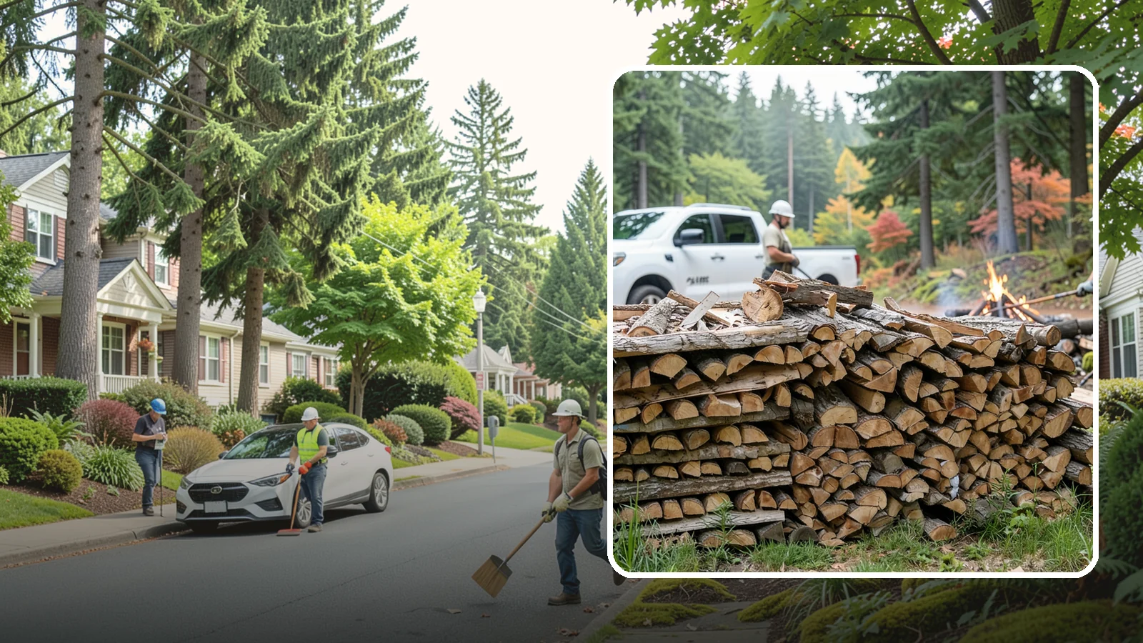 Campfire Wood in Beaux Arts Village, King County, WA - Firewood cut and split for easy-lighting, sociable campfires at sites across the region.