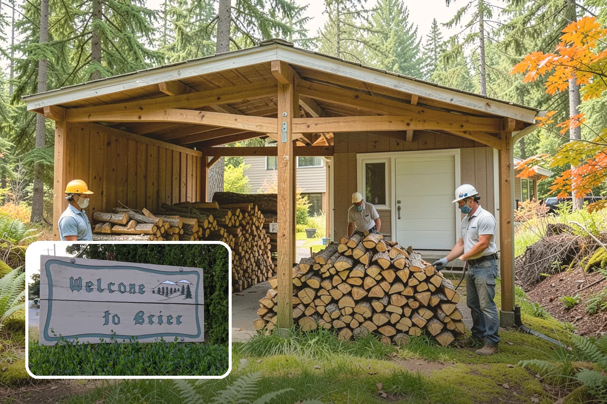 Campfire Wood in Brier, Snohomish County, WA - Cut and split for easy lighting