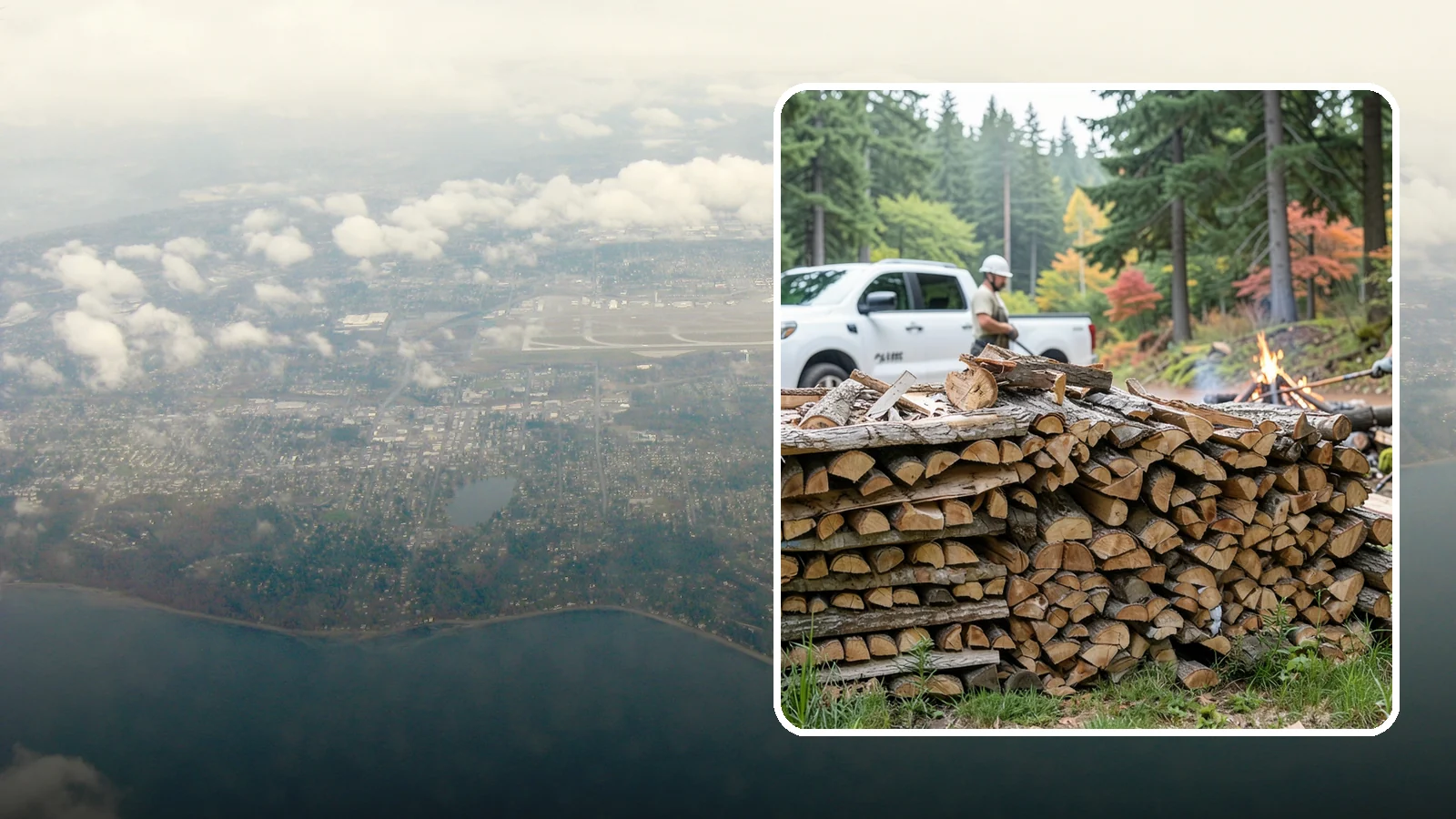 Campfire Wood in Burien, King County, WA - Firewood cut and split for easy-lighting, sociable campfires at sites across the region.
