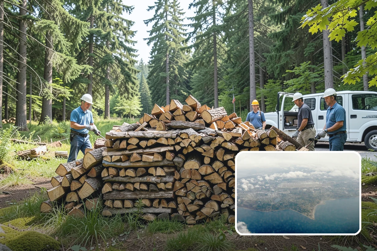 Campfire Wood in Burien, King County, WA - Cut and split for easy lighting
