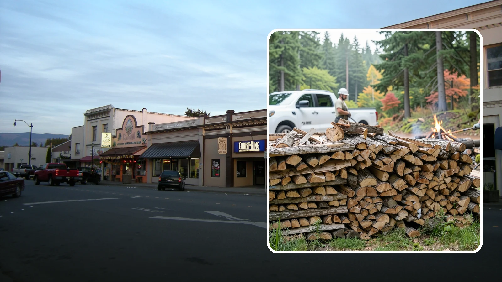 Campfire Wood in Burlington, Skagit County, WA - Firewood cut and split for easy-lighting, sociable campfires at sites across the region.