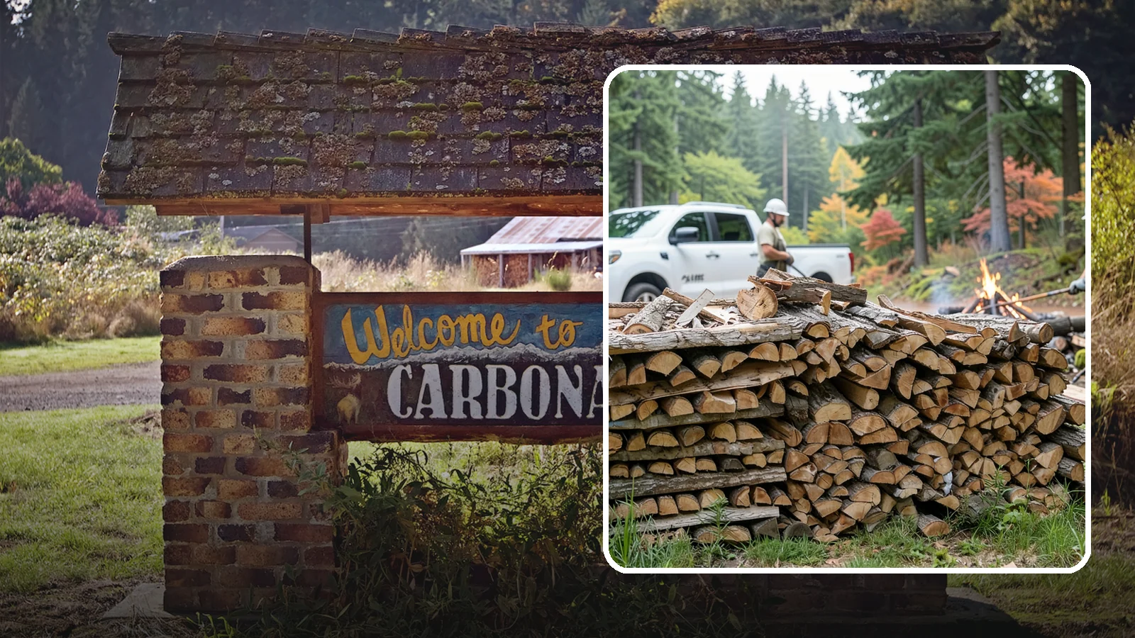 Campfire Wood in Carbonado, Pierce County, WA - Firewood cut and split for easy-lighting, sociable campfires at sites across the region.