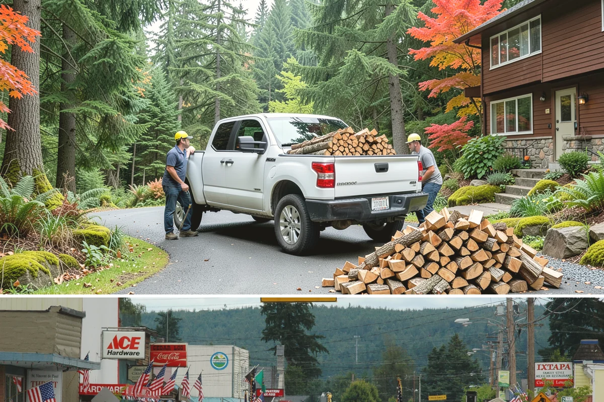 Campfire Wood in Carnation, King County, WA - Buy campfire wood ahead of the camping season so it is dry and ready for summer trips.