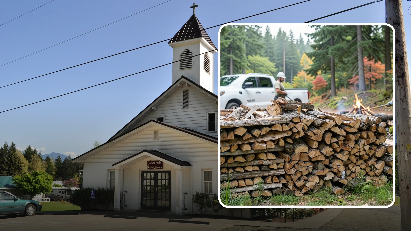 Campfire Wood in Concrete, Skagit County, WA - Firewood cut and split for easy-lighting, sociable campfires at sites across the region.