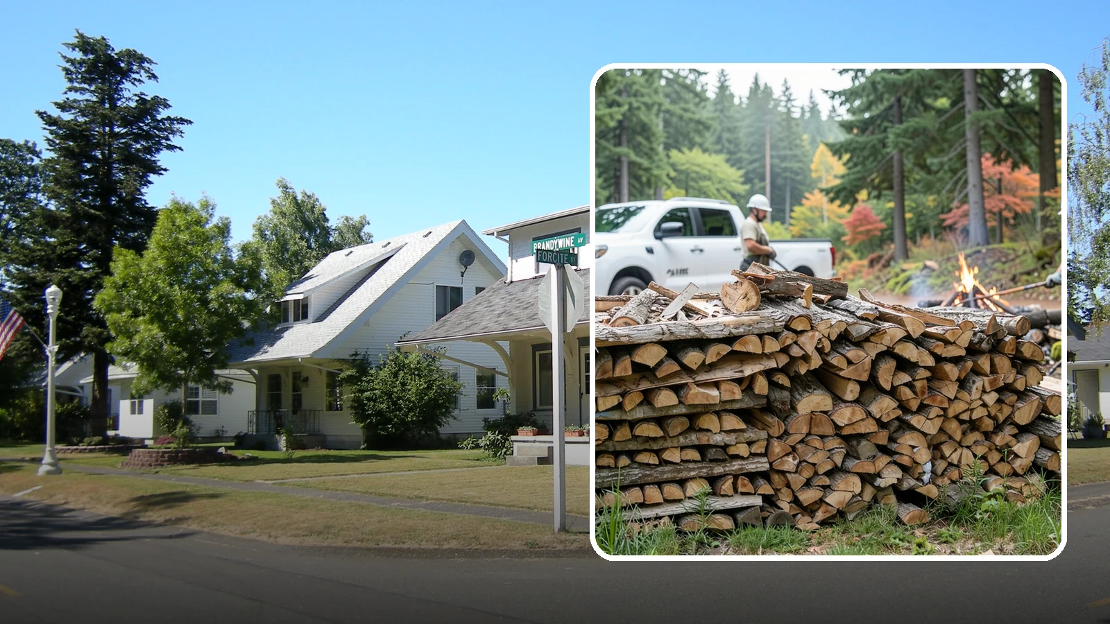 Campfire Wood in DuPont, Pierce County, WA - Firewood cut and split for easy-lighting, sociable campfires at sites across the region.