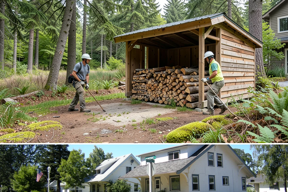 Campfire Wood in DuPont, Pierce County, WA - Buy campfire wood ahead of the camping season so it is dry and ready for summer trips.