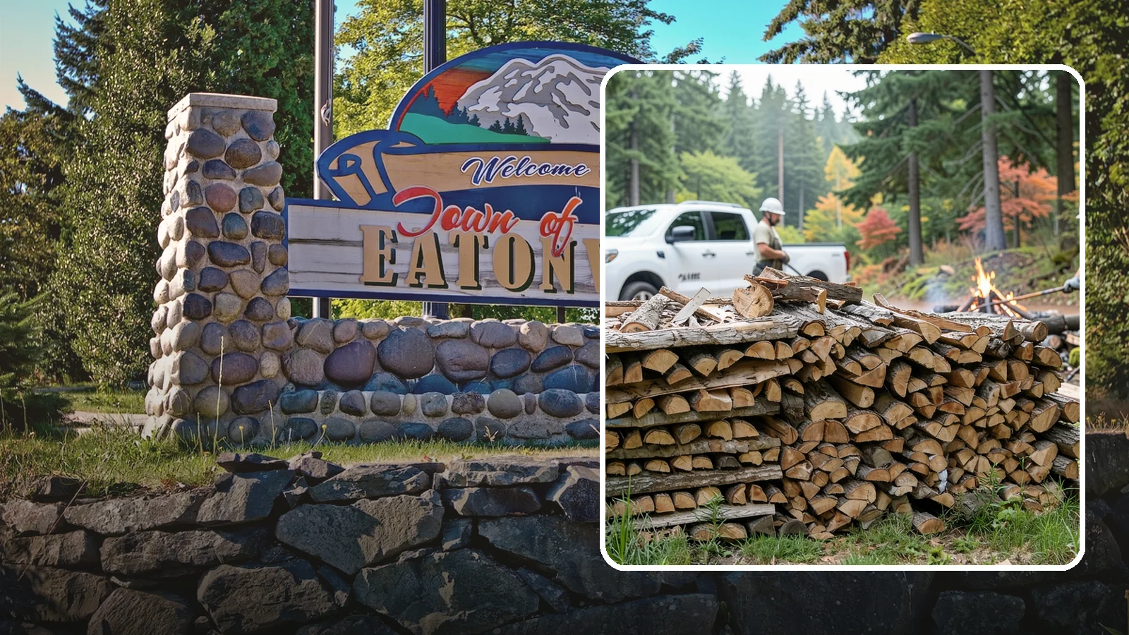 Campfire Wood in Eatonville, Pierce County, WA - Firewood cut and split for easy-lighting, sociable campfires at sites across the region.