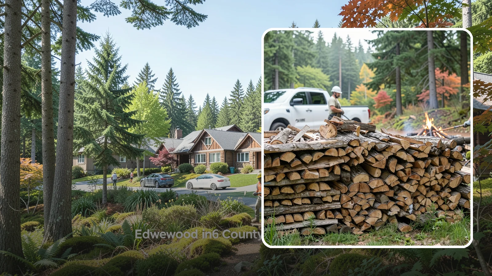 Campfire Wood in Edgewood, Pierce County, WA - Firewood cut and split for easy-lighting, sociable campfires at sites across the region.