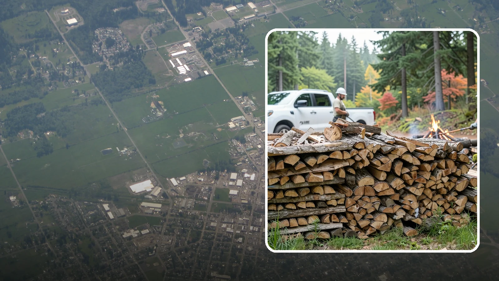 Campfire Wood in Enumclaw, King County, WA - Firewood cut and split for easy-lighting, sociable campfires at sites across the region.