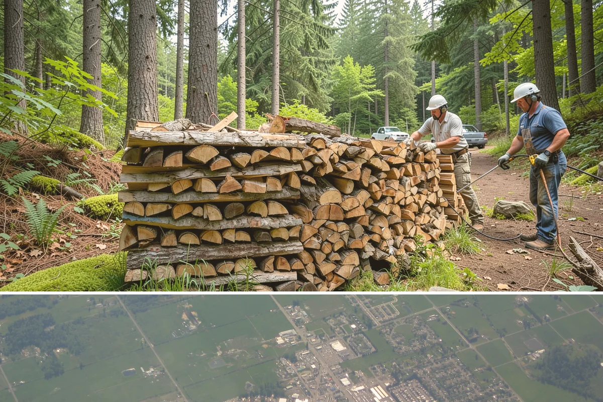 Campfire Wood in Enumclaw, King County, WA - Buy campfire wood ahead of the camping season so it is dry and ready for summer trips.