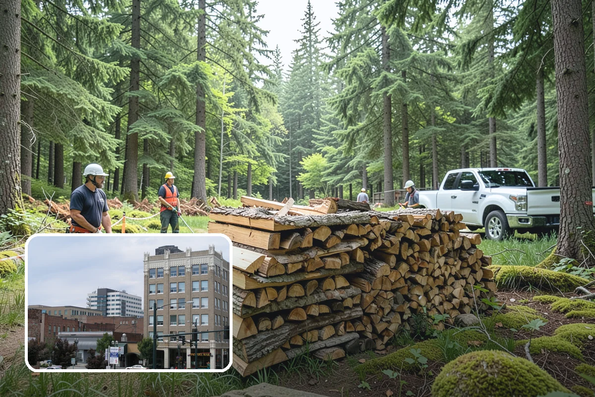 Campfire Wood in Everett, Snohomish County, WA - Cut and split for easy lighting