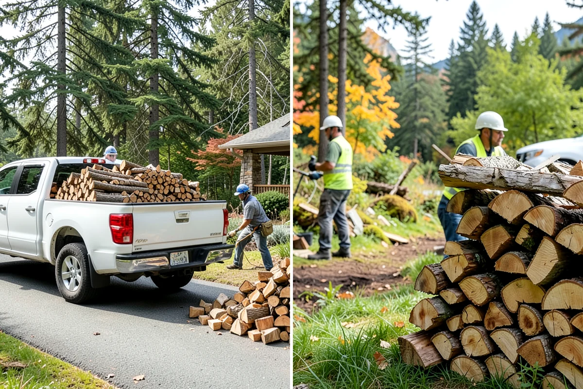 Campfire Wood in Everett, Snohomish County, WA - Confirm the volume and piece size you want