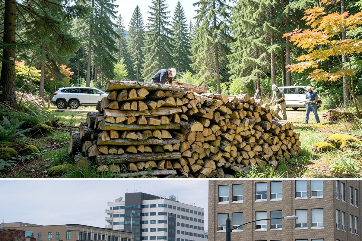 Campfire Wood in Everett, Snohomish County, WA - Buy campfire wood ahead of the camping season so it is dry and ready for summer trips.