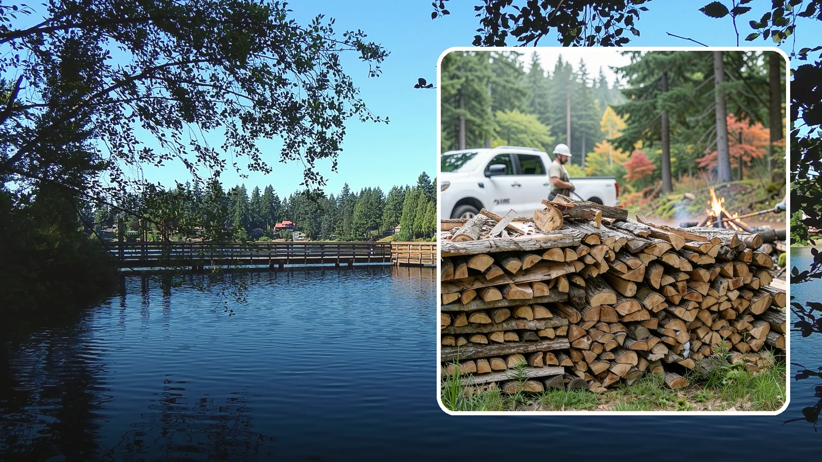 Campfire Wood in Federal Way, King County, WA - Firewood cut and split for easy-lighting, sociable campfires at sites across the region.