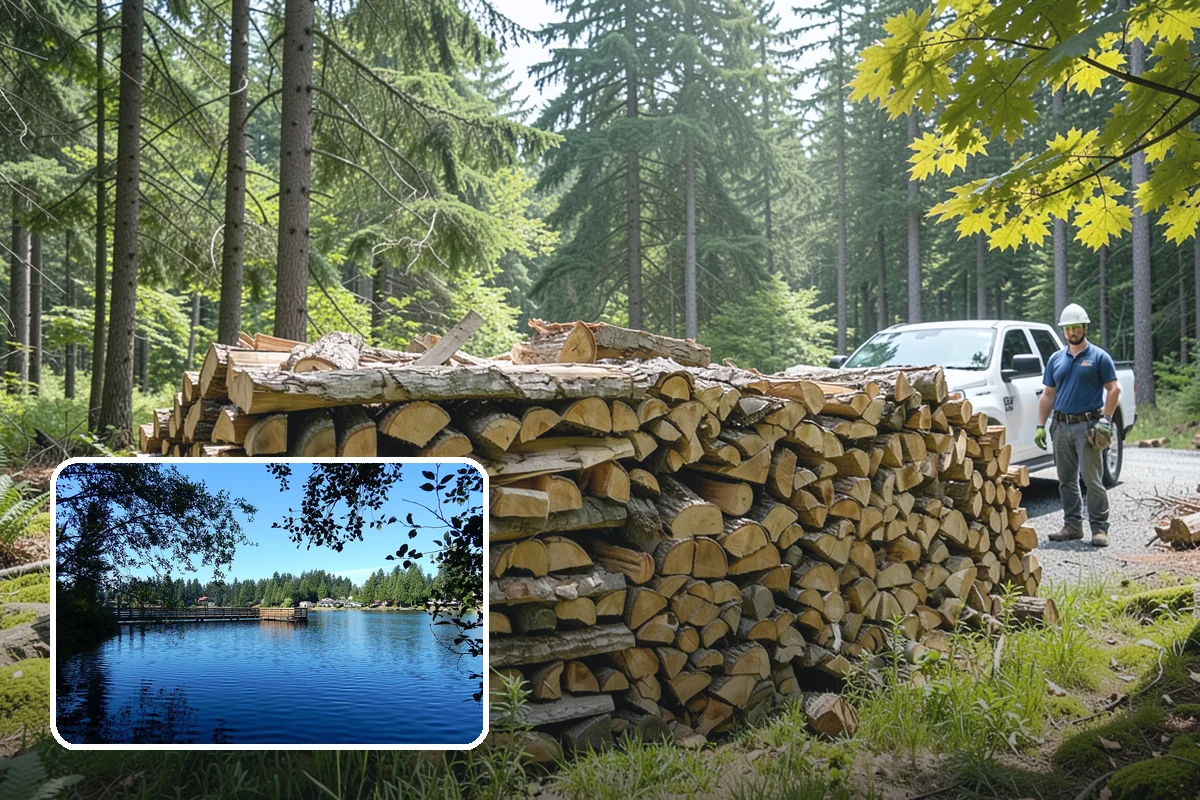 Campfire Wood in Federal Way, King County, WA - Cut and split for easy lighting