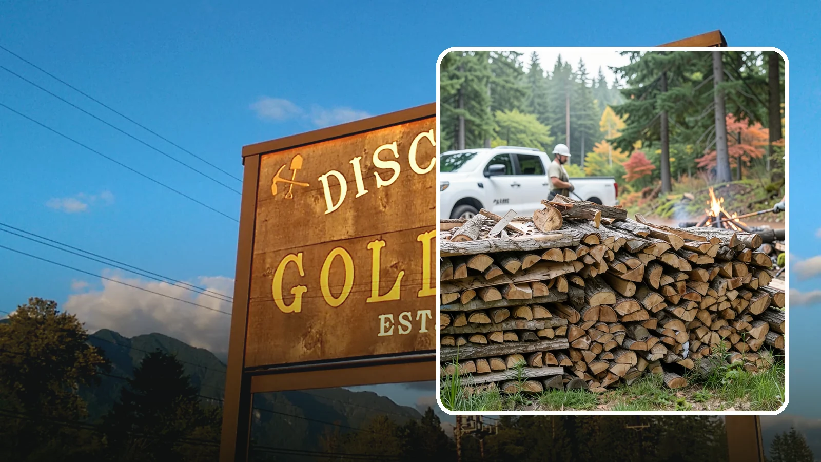 Campfire Wood in Gold Bar, Snohomish County, WA - Firewood cut and split for easy-lighting, sociable campfires at sites across the region.