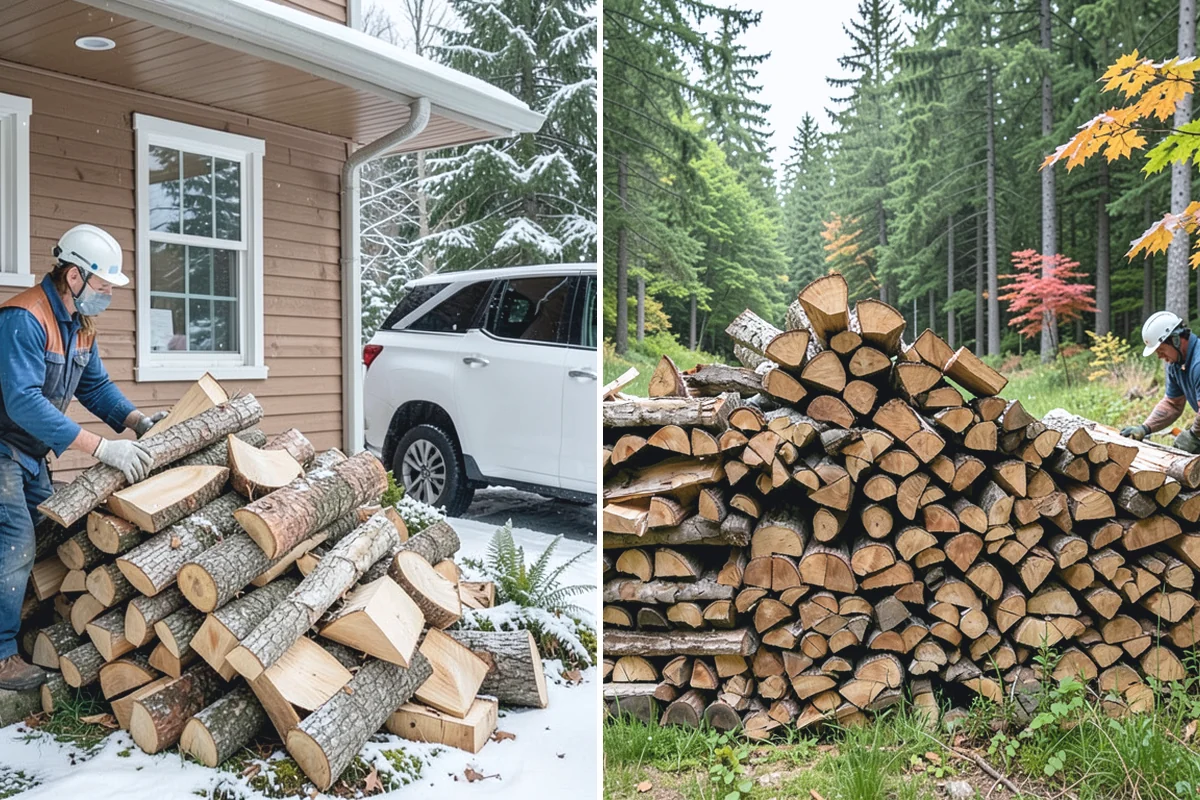 Campfire Wood in Gold Bar, Snohomish County, WA - Confirm the volume and piece size you want