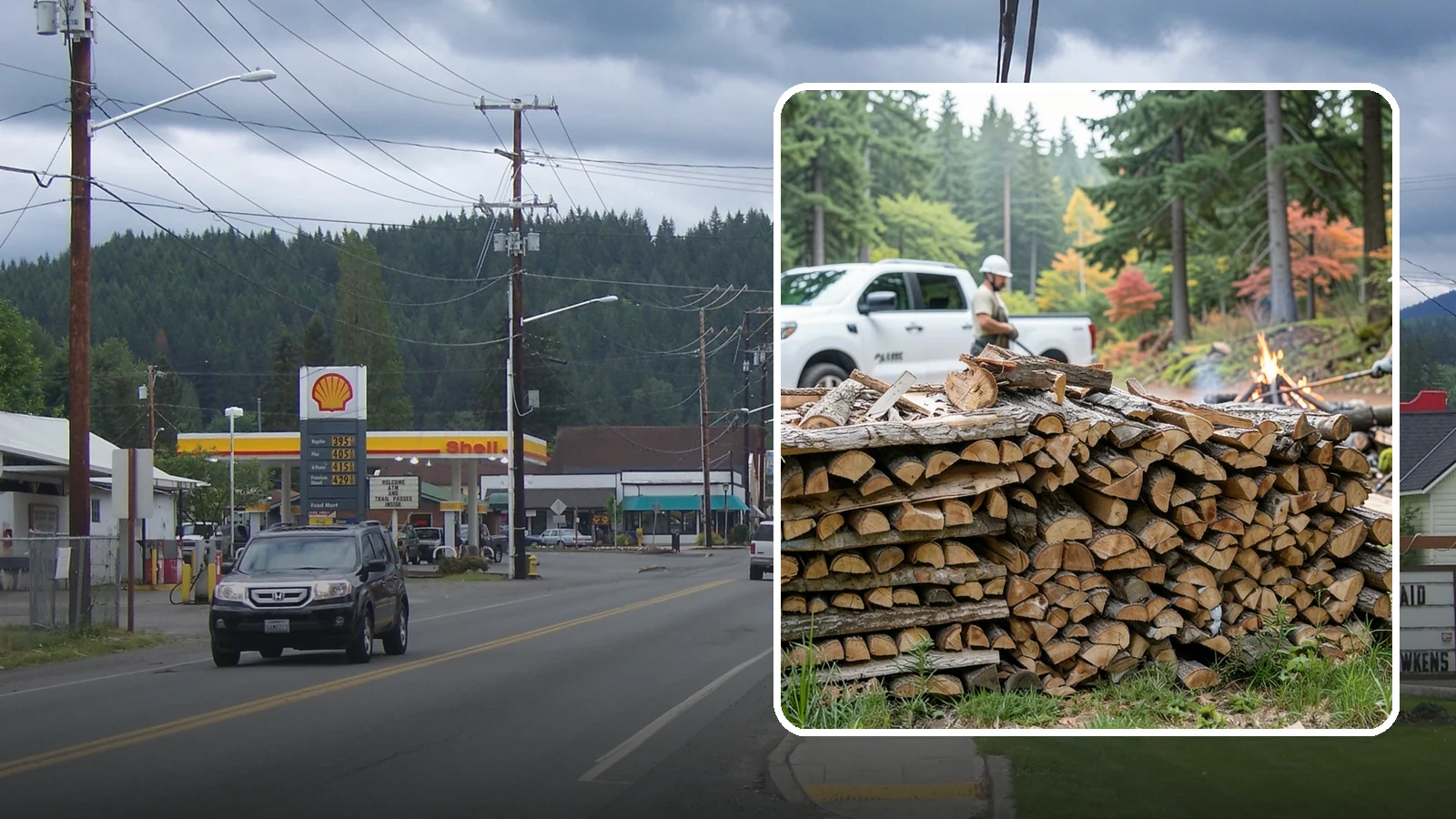 Campfire Wood in Granite Falls, Snohomish County, WA - Firewood cut and split for easy-lighting, sociable campfires at sites across the region.