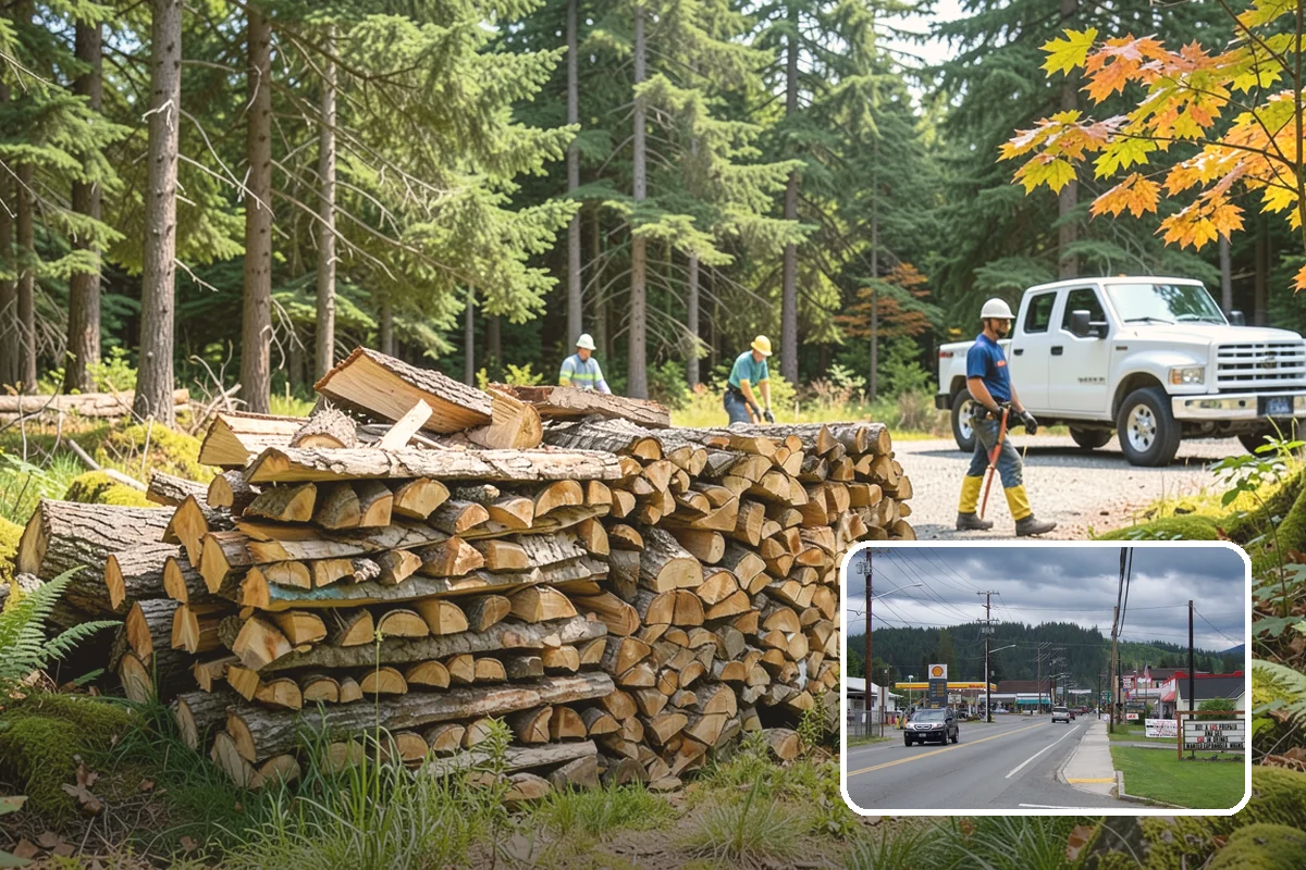 Campfire Wood in Granite Falls, Snohomish County, WA - Cut and split for easy lighting