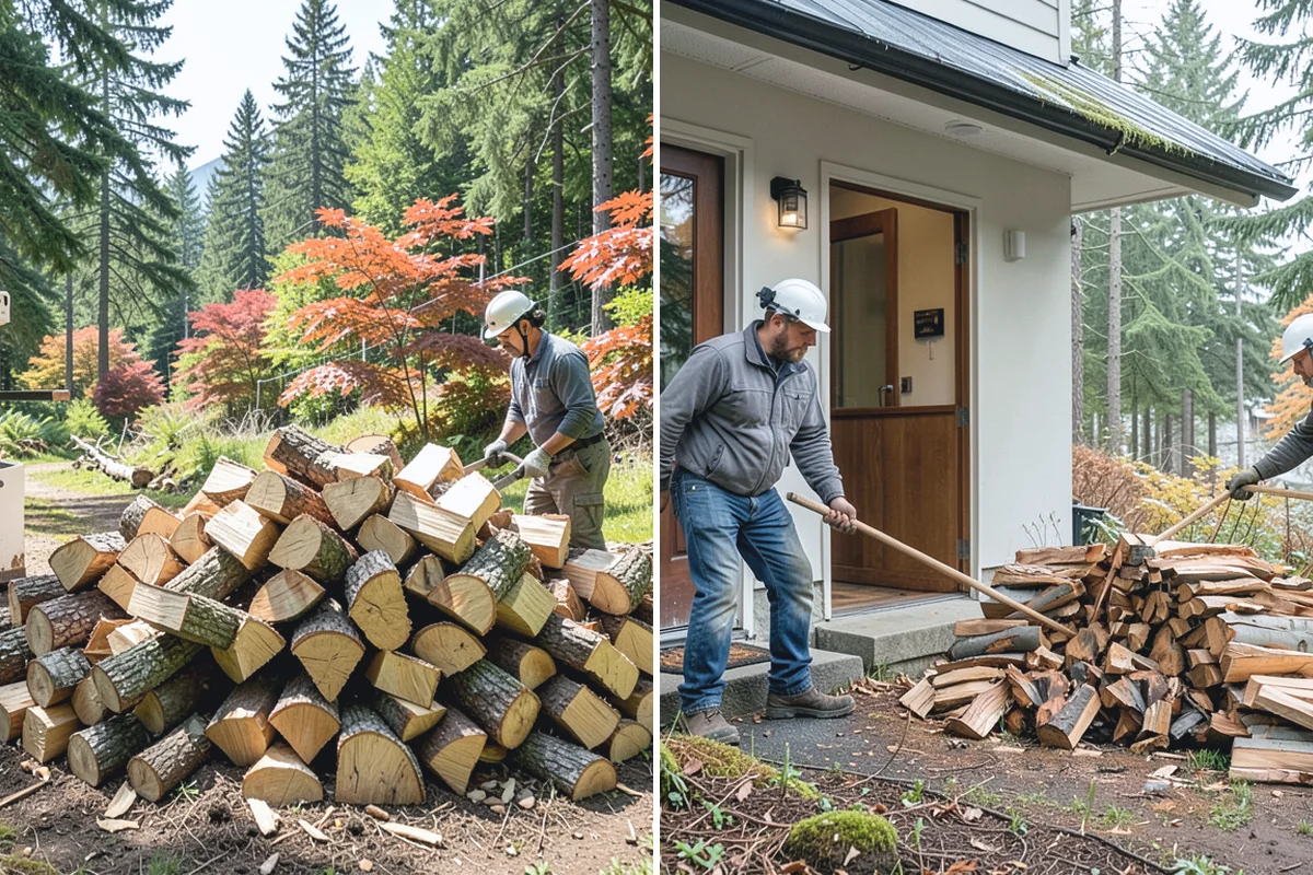 Campfire Wood in Granite Falls, Snohomish County, WA - Confirm the volume and piece size you want