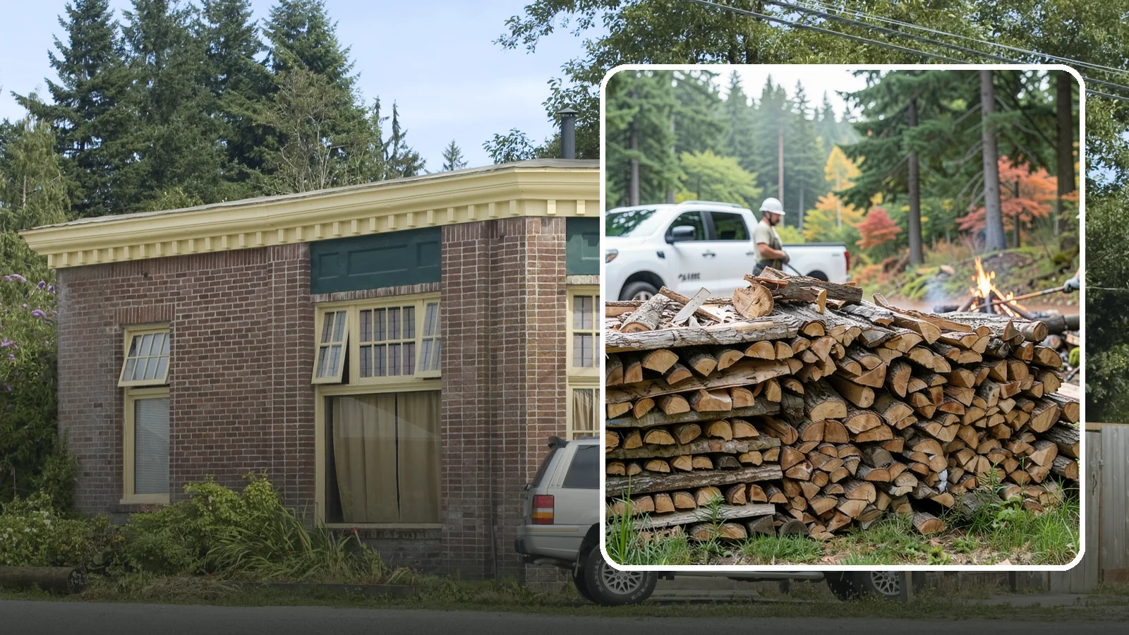 Campfire Wood in Hamilton, Skagit County, WA - Firewood cut and split for easy-lighting, sociable campfires at sites across the region.