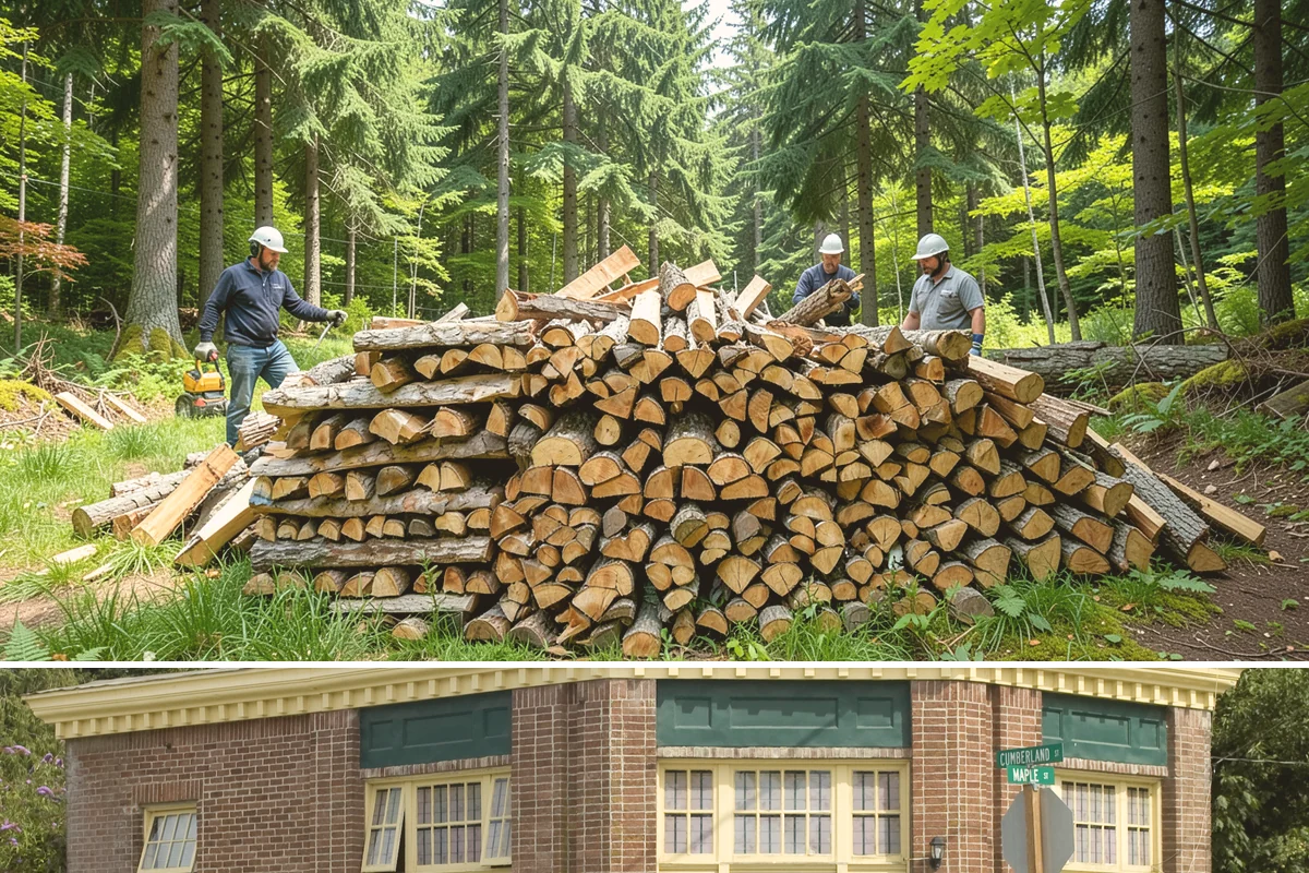 Campfire Wood in Hamilton, Skagit County, WA - Buy campfire wood ahead of the camping season so it is dry and ready for summer trips.