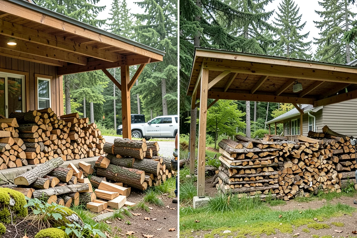 Campfire Wood in Hunts Point, King County, WA - Confirm the volume and piece size you want
