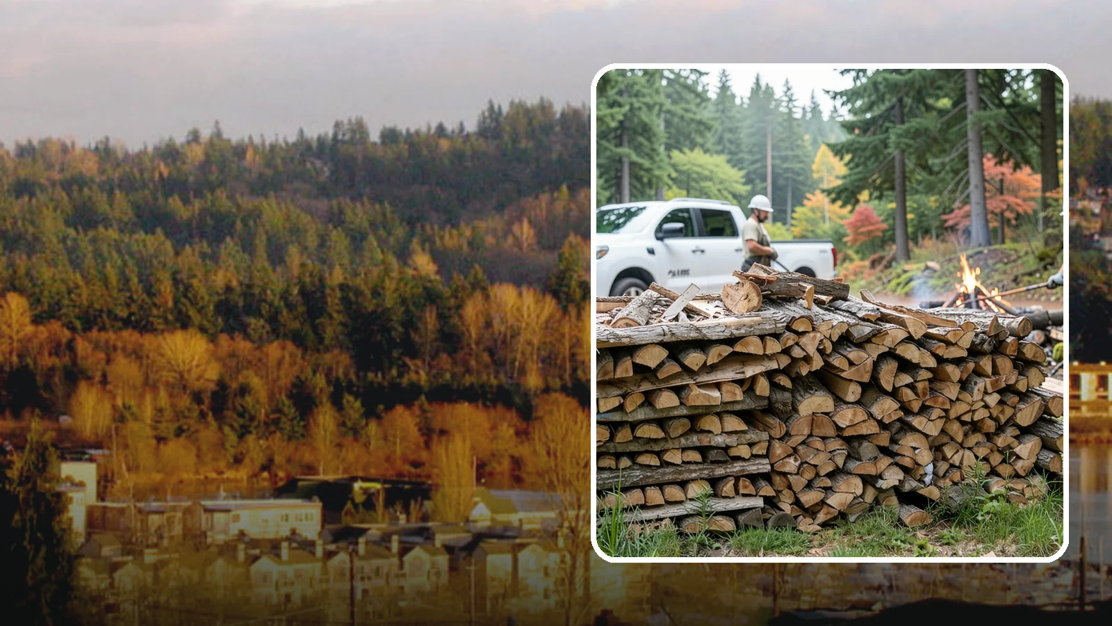 Campfire Wood in Kenmore, King County, WA - Firewood cut and split for easy-lighting, sociable campfires at sites across the region.