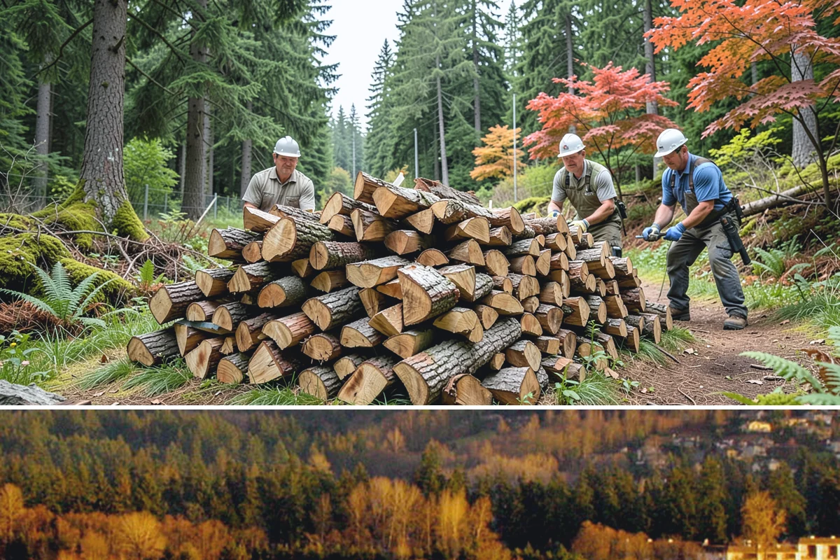 Campfire Wood in Kenmore, King County, WA - Buy campfire wood ahead of the camping season so it is dry and ready for summer trips.