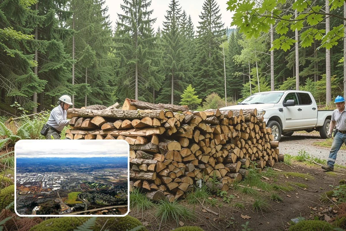 Campfire Wood in Kent, King County, WA - Cut and split for easy lighting