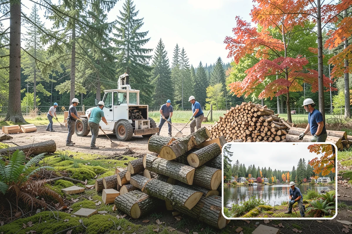 Campfire Wood in La Conner, Skagit County, WA - Cut and split for easy lighting