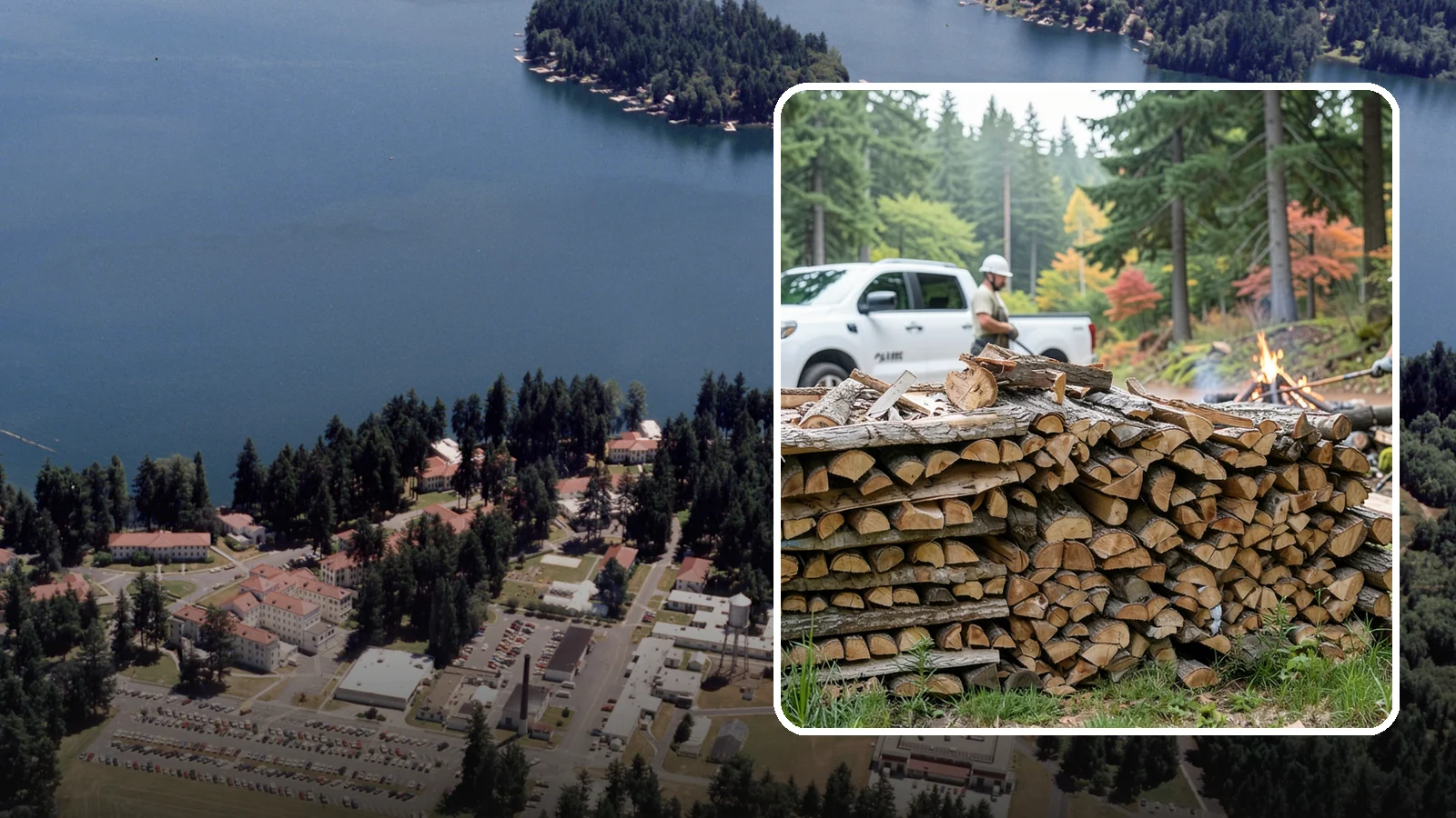 Campfire Wood in Lakewood, Pierce County, WA - Firewood cut and split for easy-lighting, sociable campfires at sites across the region.