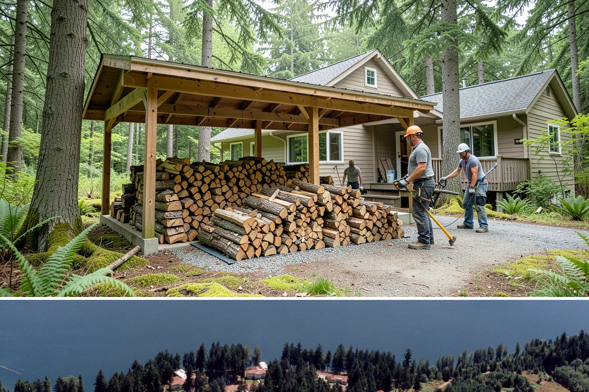 Campfire Wood in Lakewood, Pierce County, WA - Buy campfire wood ahead of the camping season so it is dry and ready for summer trips.