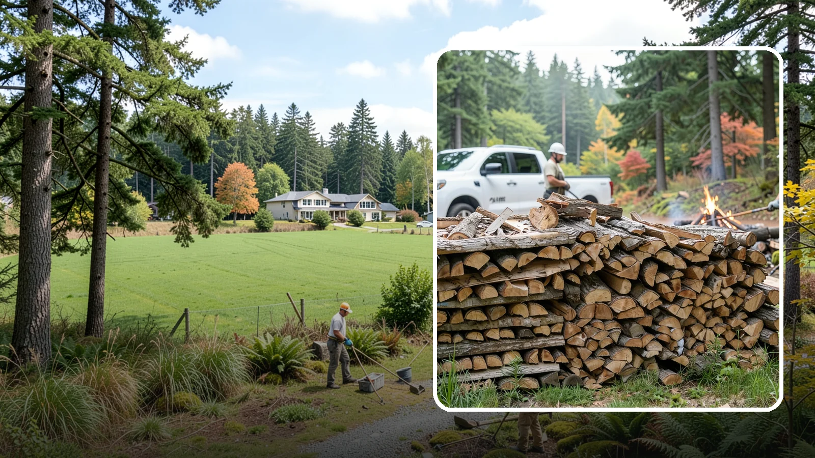 Campfire Wood in Lyman, WA - Firewood cut and split for easy-lighting, sociable campfires at sites across the region.