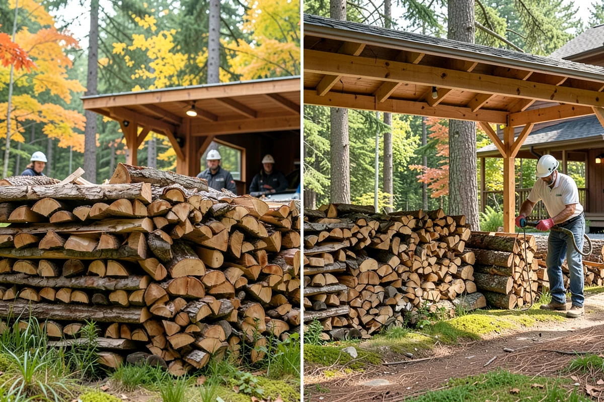 Campfire Wood in Lyman, WA - Confirm the volume and piece size you want