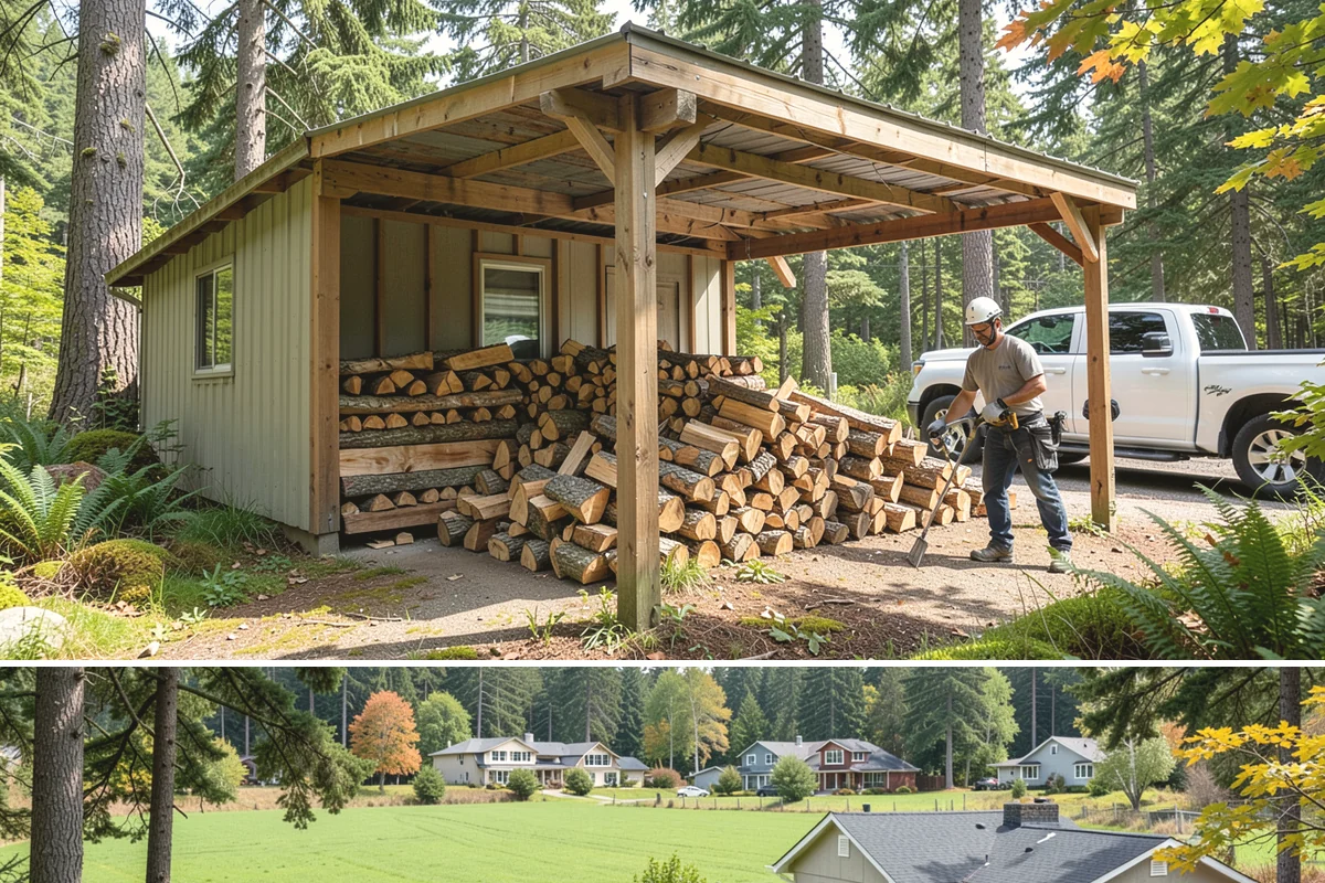Campfire Wood in Lyman, WA - Buy campfire wood ahead of the camping season so it is dry and ready for summer trips.