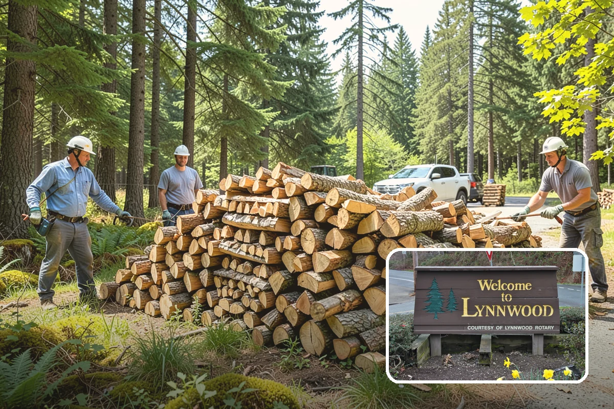 Campfire Wood in Lynnwood, Snohomish County, WA - Cut and split for easy lighting