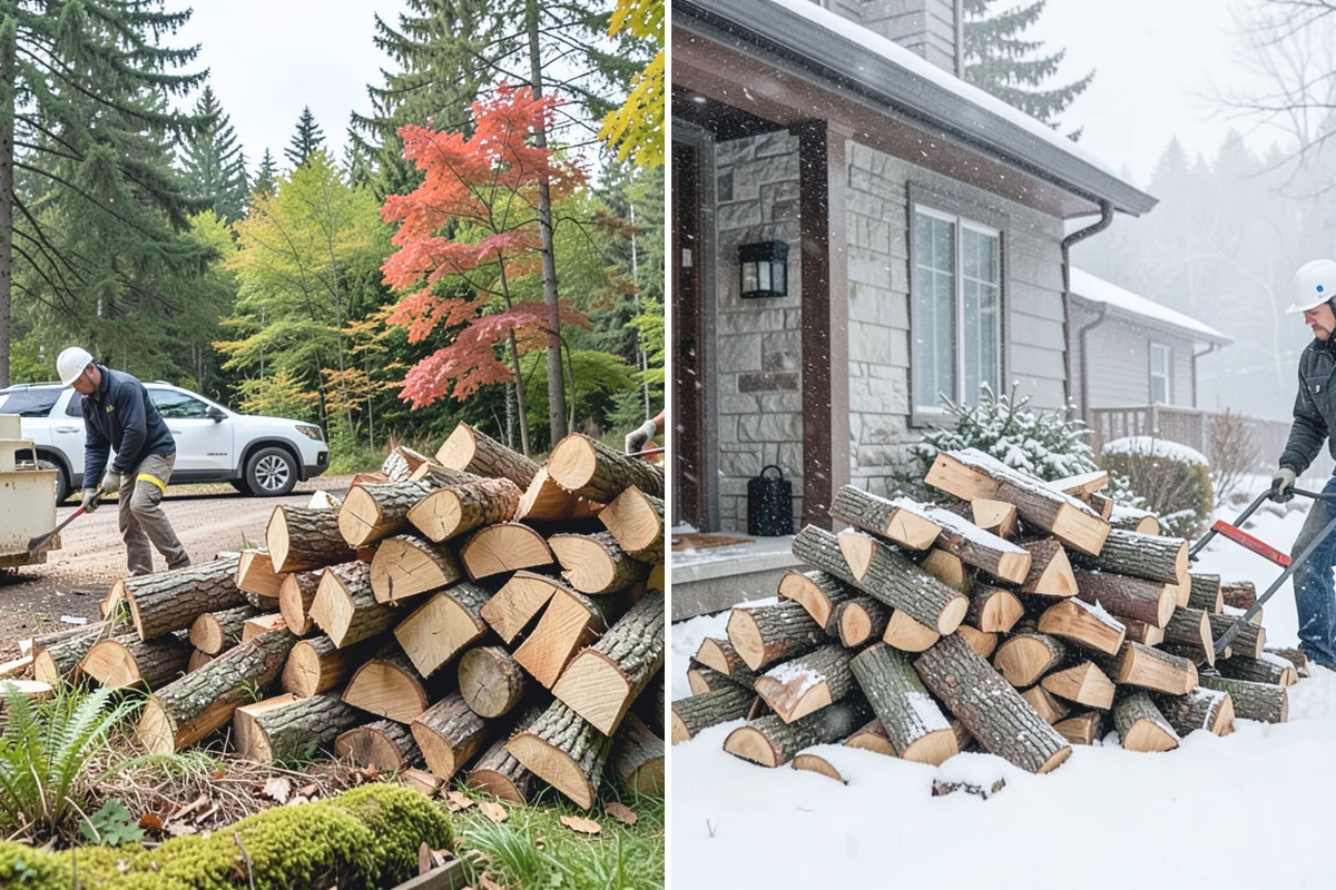 Campfire Wood in Marysville, Snohomish County, WA - Confirm the volume and piece size you want