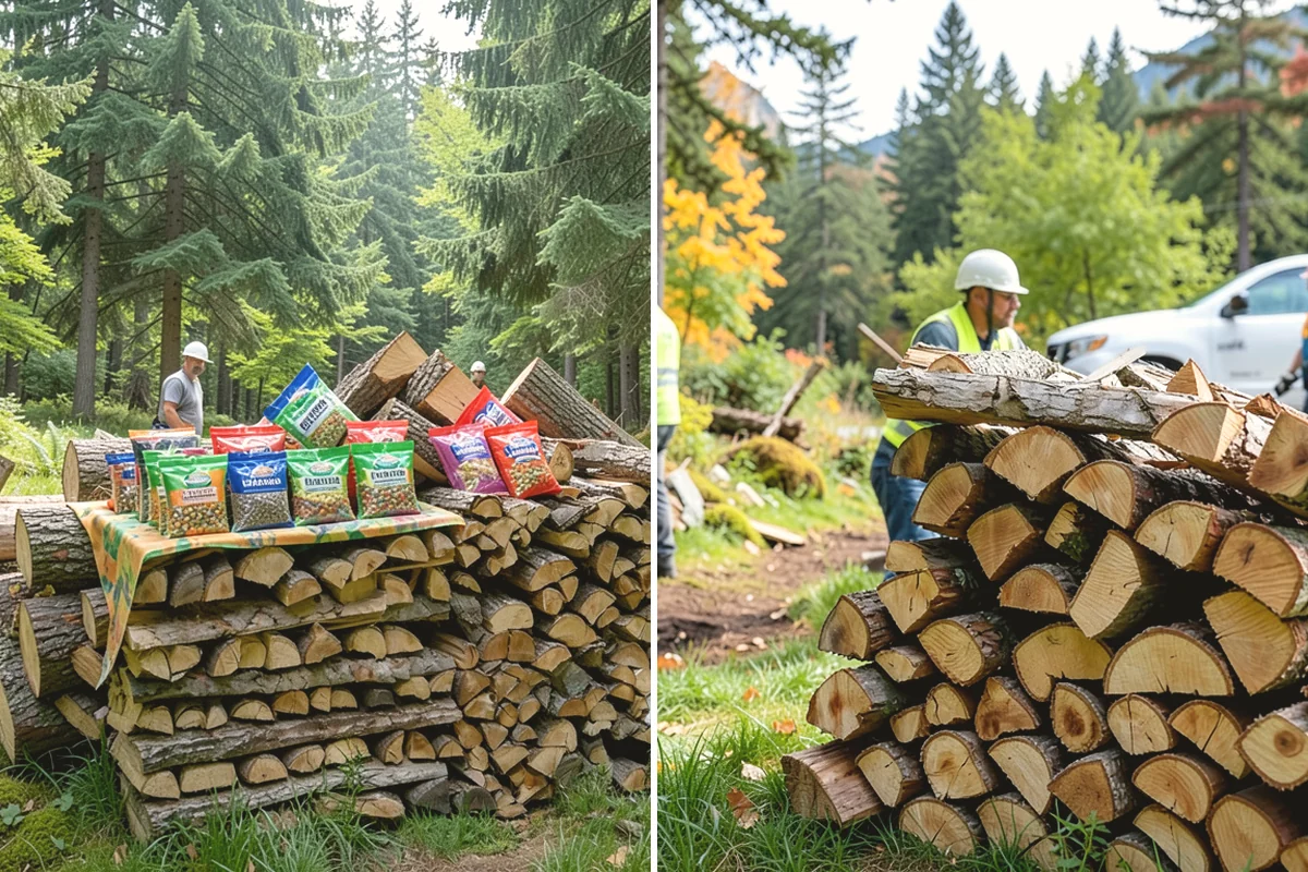 Campfire Wood in Mercer Island, King County, WA - Confirm the volume and piece size you want