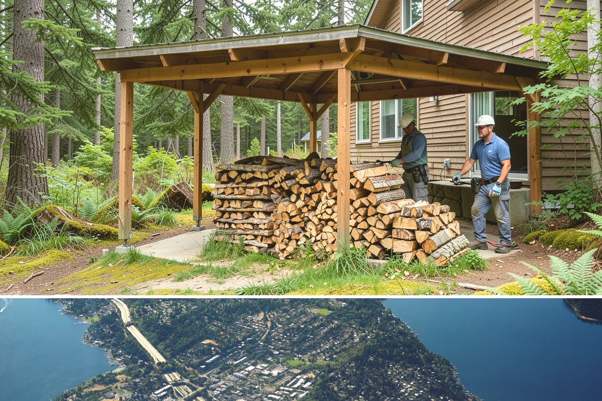 Campfire Wood in Mercer Island, King County, WA - Buy campfire wood ahead of the camping season so it is dry and ready for summer trips.