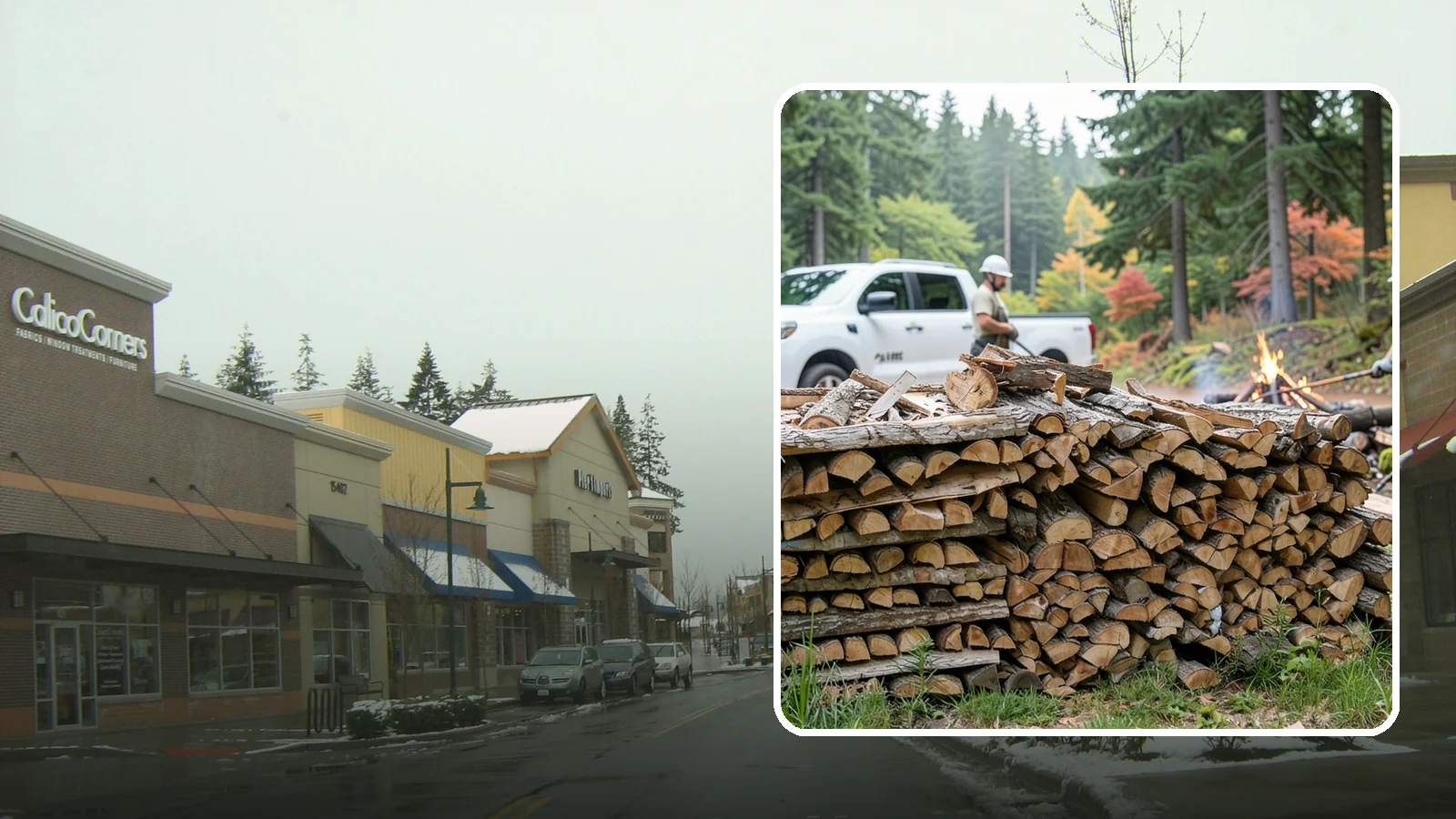 Campfire Wood in Mill Creek, Snohomish County, WA - Firewood cut and split for easy-lighting, sociable campfires at sites across the region.