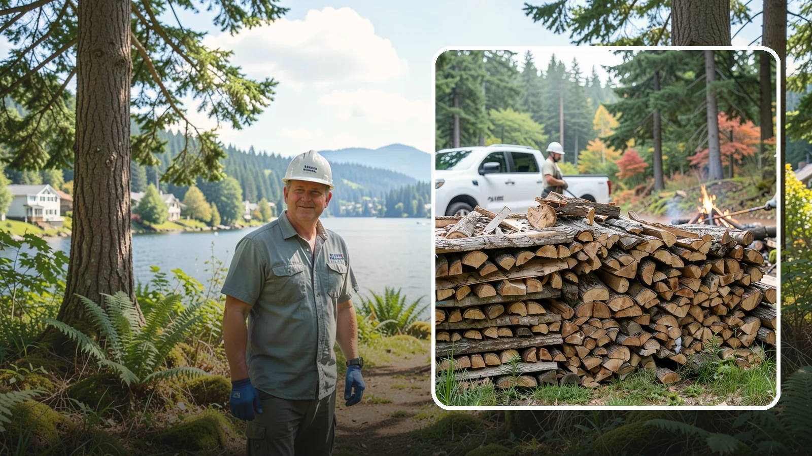 Campfire Wood in Milton, King County, WA - Firewood cut and split for easy-lighting, sociable campfires at sites across the region.