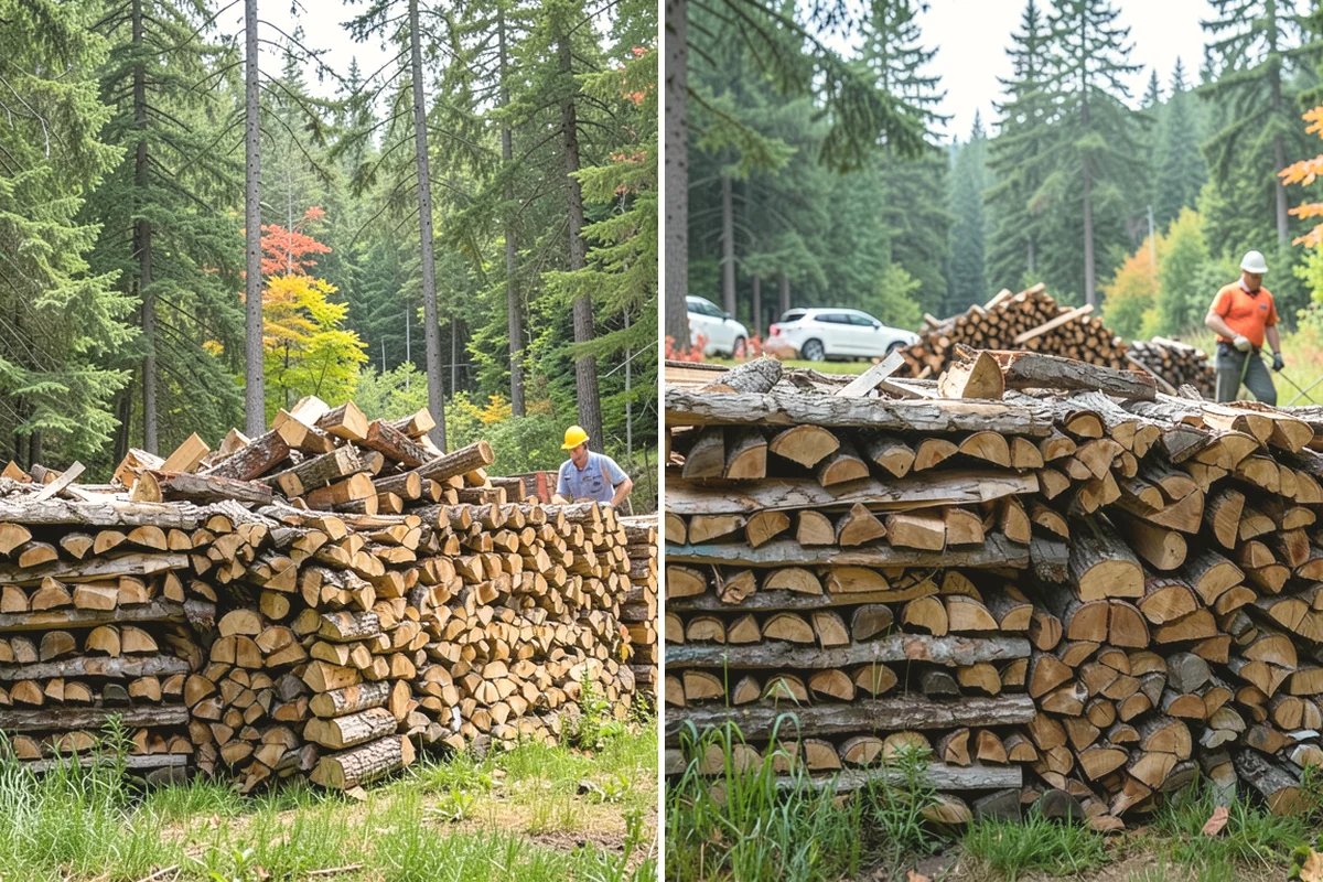 Campfire Wood in Monroe, Snohomish County, WA - Confirm the volume and piece size you want
