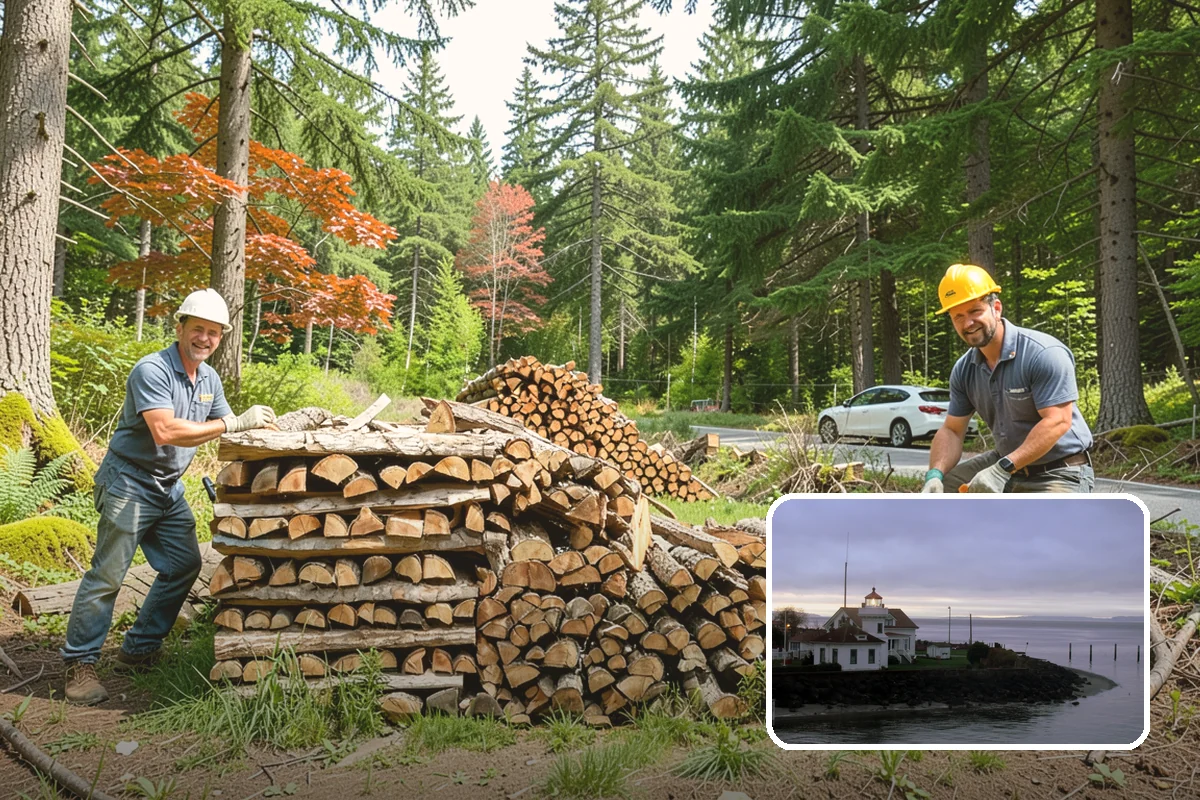 Campfire Wood in Mukilteo, Snohomish County, WA - Cut and split for easy lighting