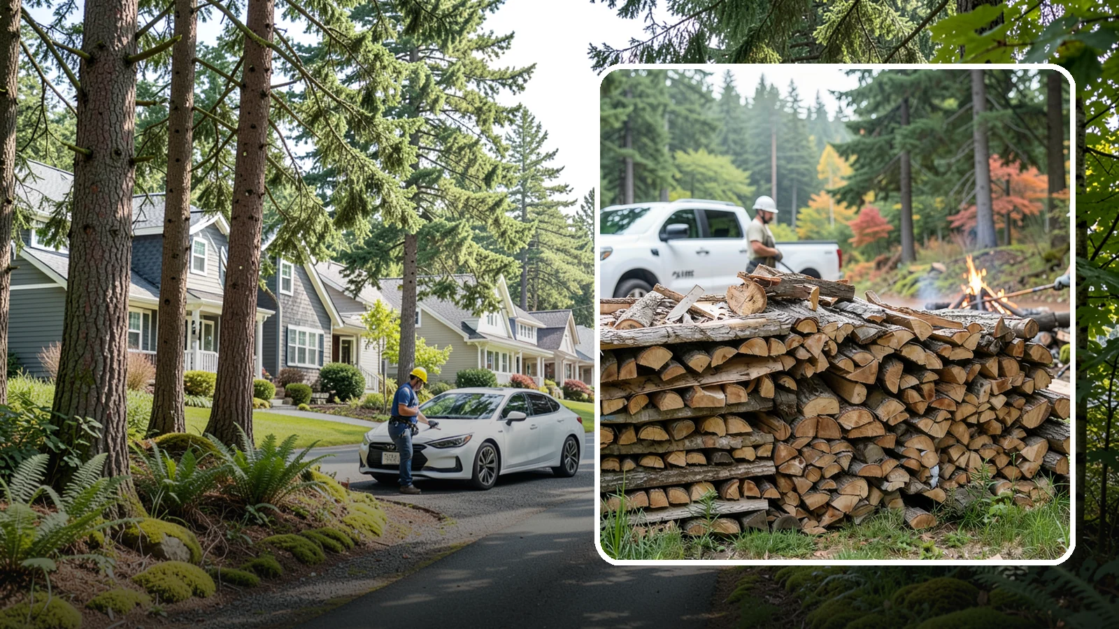 Campfire Wood in Normandy Park, King County, WA - Firewood cut and split for easy-lighting, sociable campfires at sites across the region.