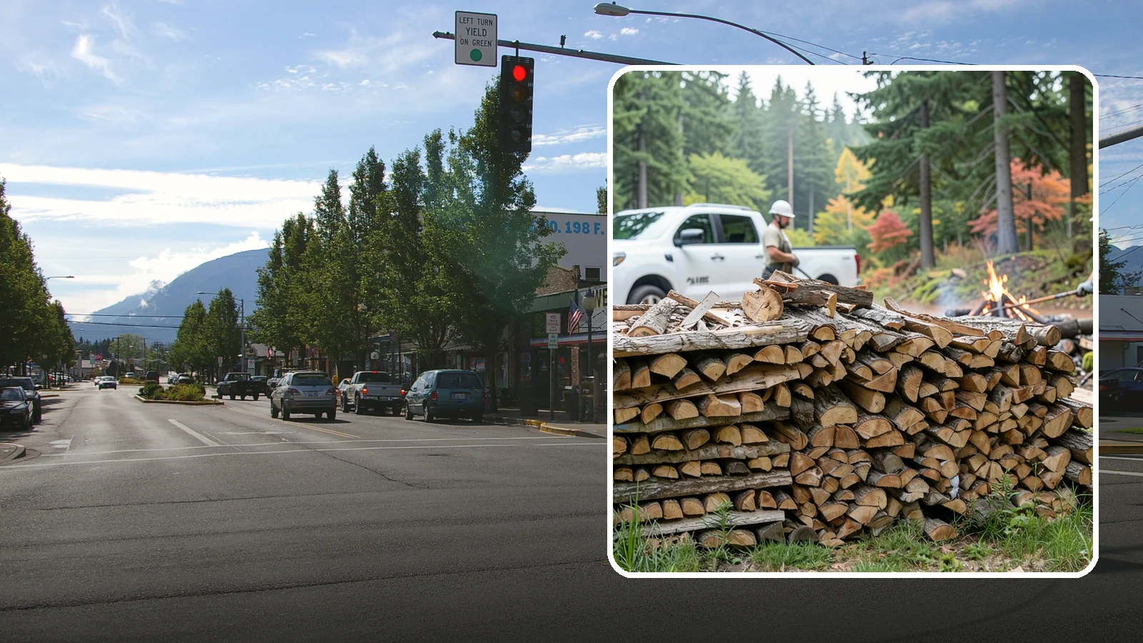Campfire Wood in North Bend, King County, WA - Firewood cut and split for easy-lighting, sociable campfires at sites across the region.