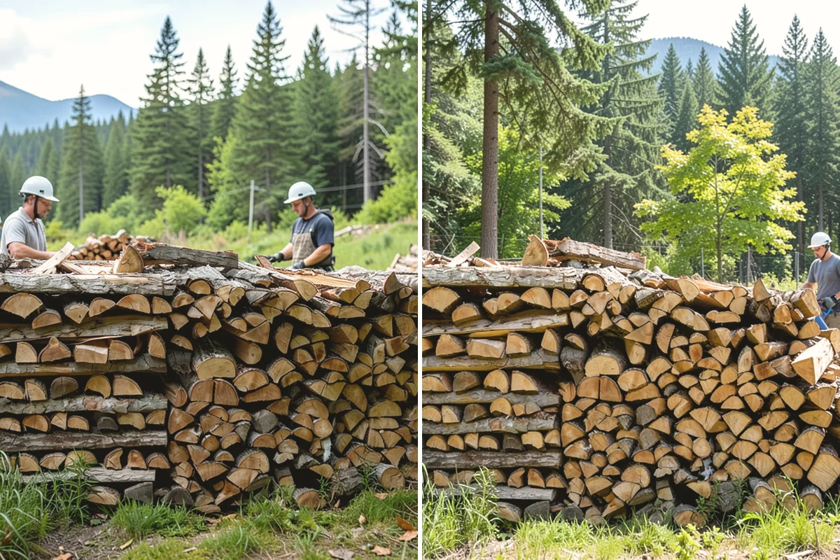 Campfire Wood in North Bend, King County, WA - Confirm the volume and piece size you want